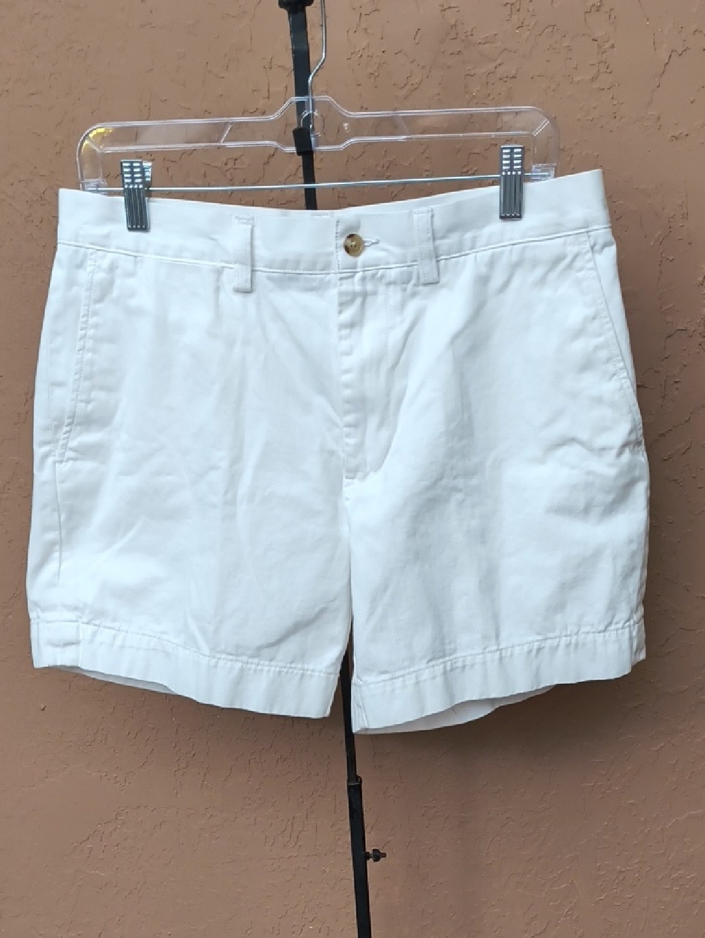 Polo Ralph Lauren Men's White Classic Fit 6" Shorts Size 32